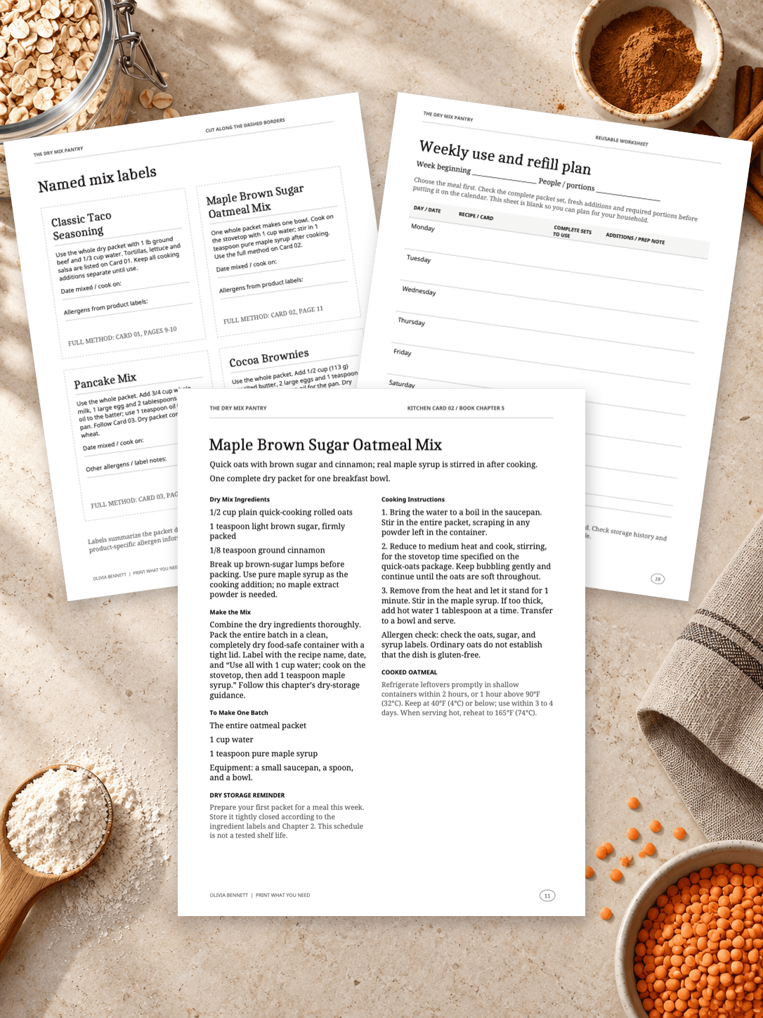 The Dry Mix Pantry Cookbook for Beginners book cover